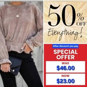 50% Off Listed Price You Pay Only $23.00 Bundle For Offer☆☆☆☆Size Medium